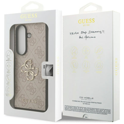 Custodia per Samsung Galaxy Z Fold7 F966, Guess, 4G Big Logo, Rosa