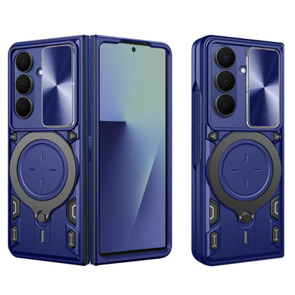 Custodia per Samsung Galaxy Z Fold7 F966, Techsuit, CamGuard Pro, Blu