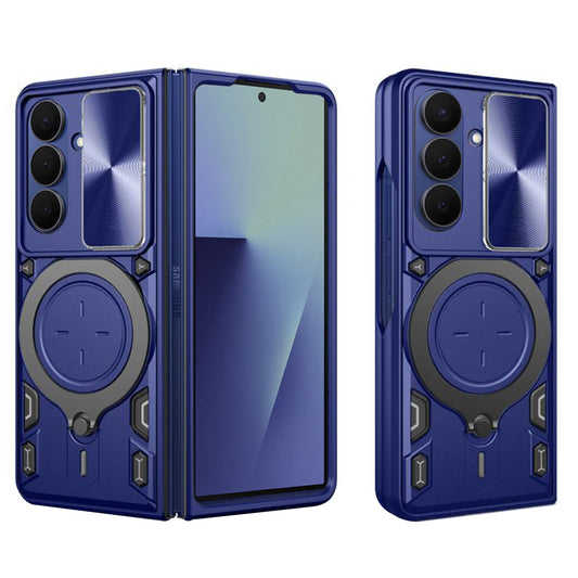 Custodia per Samsung Galaxy Z Fold7 F966, Techsuit, CamGuard Pro, Blu