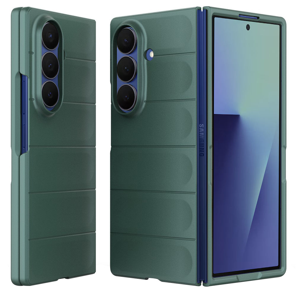 Custodia per Samsung Galaxy Z Fold7 F966, Techsuit, Magic Shield, Verde