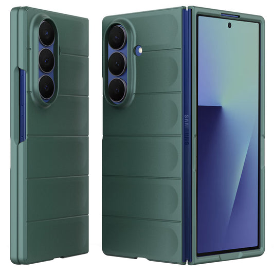 Custodia per Samsung Galaxy Z Fold7 F966, Techsuit, Magic Shield, Verde
