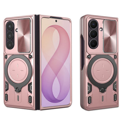 Custodia per Samsung Galaxy Z Fold8 Ultra F976 / Z Fold7 F966, Techsuit, CamGuard Pro, Rosa Oro