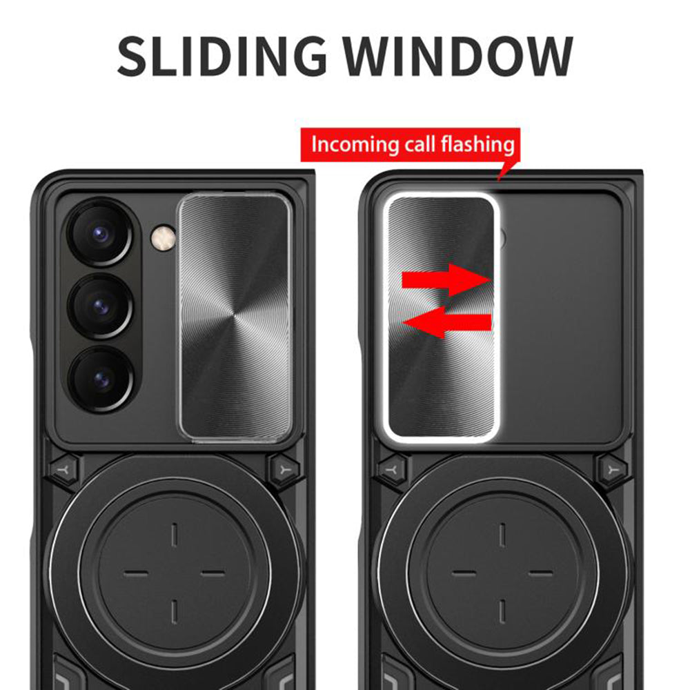 Custodia per Samsung Galaxy Z Fold8 Ultra F976 / Z Fold7 F966, Techsuit, CamGuard Pro, Rosa Oro