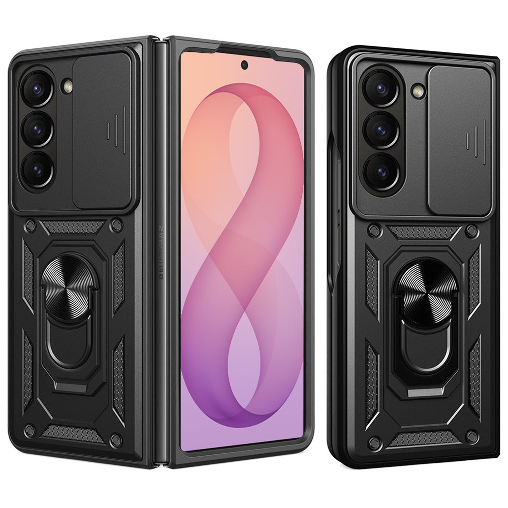 Custodia per Samsung Galaxy Z Fold8 Ultra F976 / Z Fold7 F966, Techsuit, CamShield, Nera
