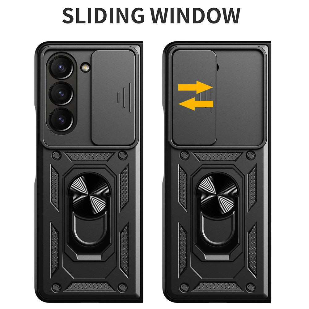Custodia per Samsung Galaxy Z Fold8 Ultra F976 / Z Fold7 F966, Techsuit, CamShield, Verde
