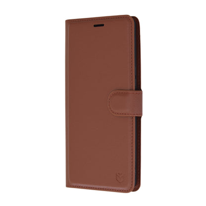 Custodia per Sony Xperia 1 VI, Techsuit, Leather Folio, Marrone