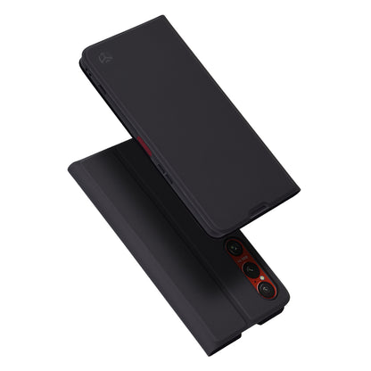 Custodia per Sony Xperia 1 VI, Techsuit, Magskin Book, Nera