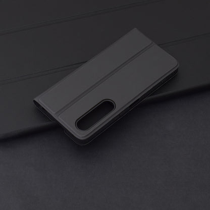 Custodia per Sony Xperia 1 VI, Techsuit, Magskin Book, Nera