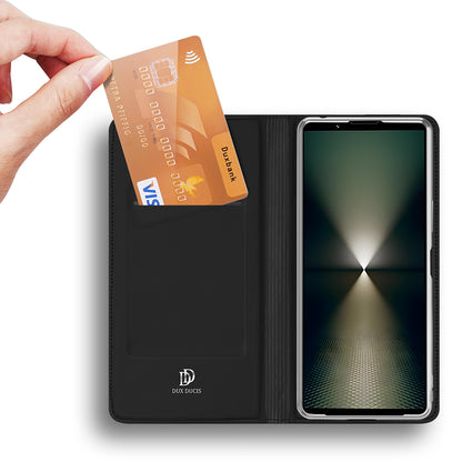 Custodia per Sony Xperia 1 VII, DUX DUCIS, Skin Pro, Nera