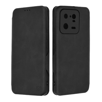 Custodia per Xiaomi 13 Pro, Techsuit, Safe Wallet Plus, Nera