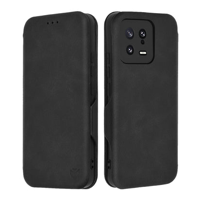 Custodia per Xiaomi 13, Techsuit, Safe Wallet Plus, Nera
