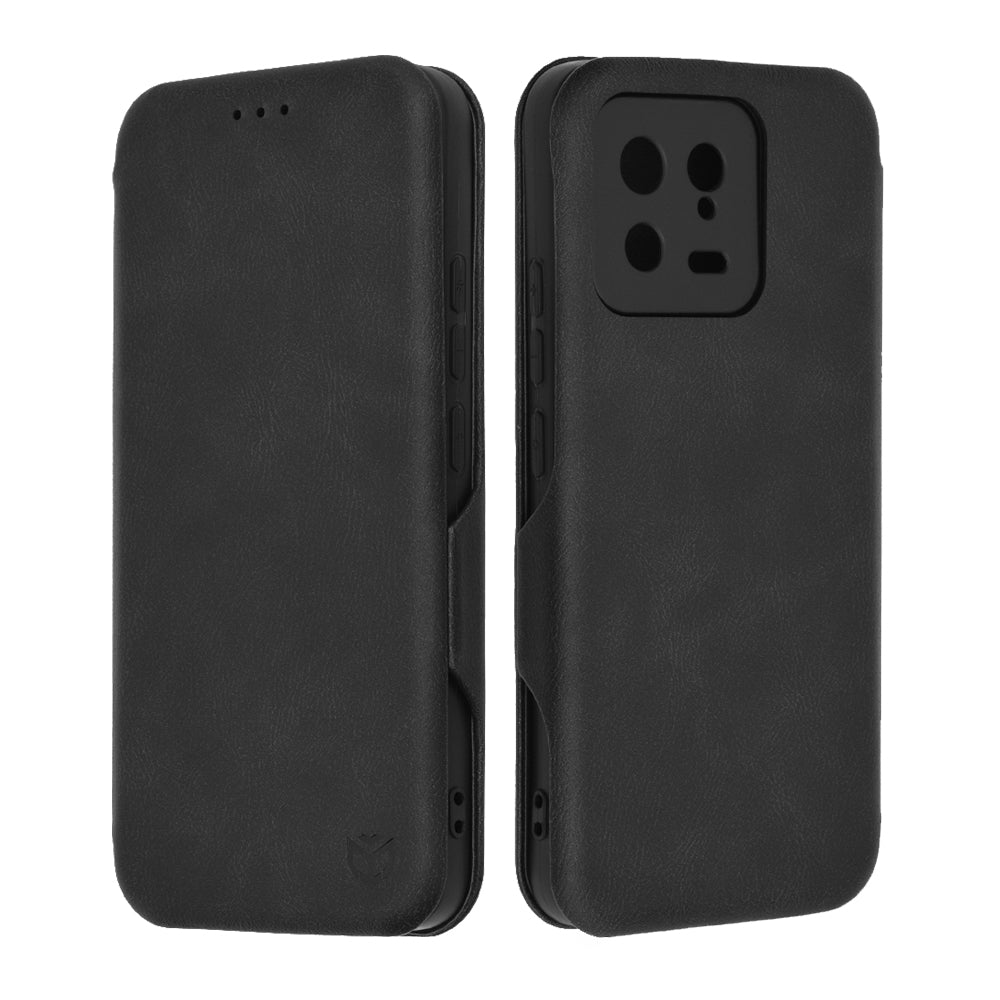 Custodia per Xiaomi 13, Techsuit, Safe Wallet Plus, Nera