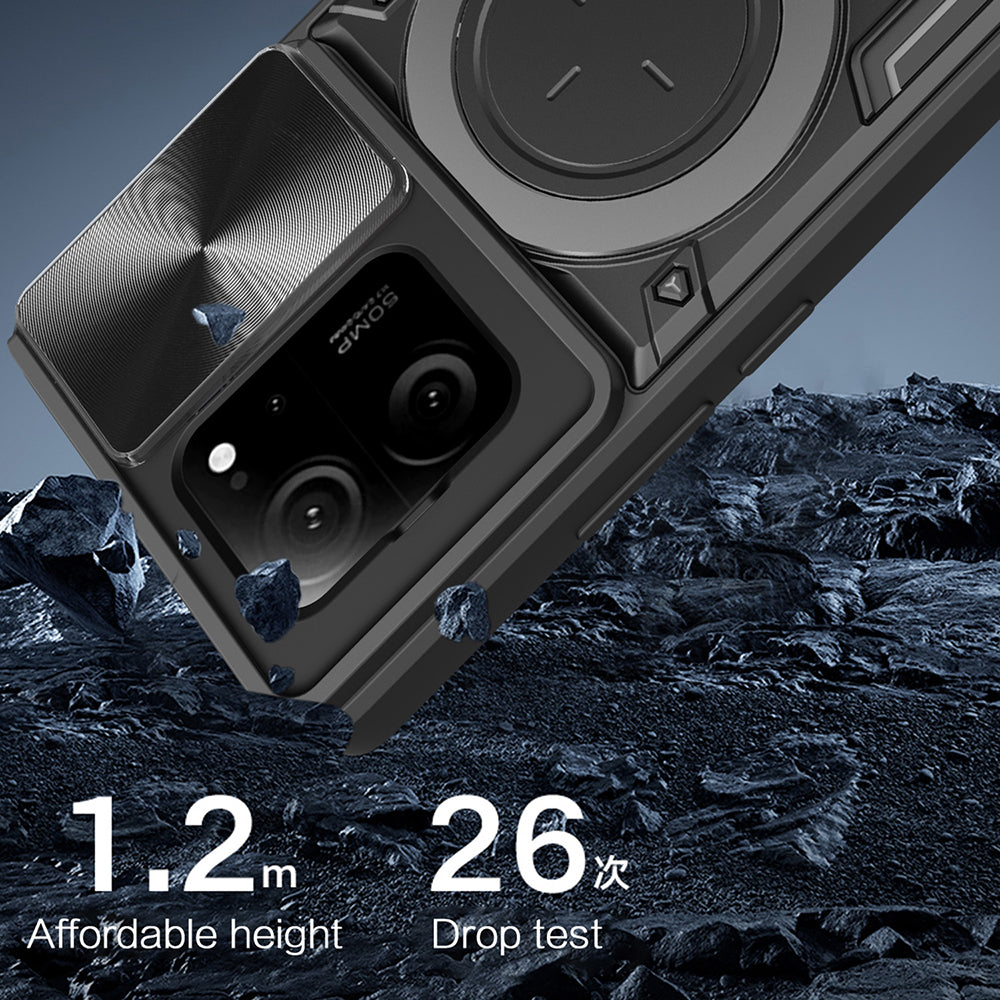 Custodia per Xiaomi 13T Pro / 13T, Techsuit, CamGuard Pro, Nera