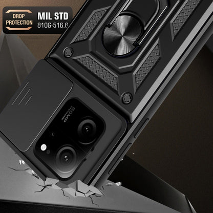 Custodia per Xiaomi 13T Pro / 13T, Techsuit, CamShield, Nera