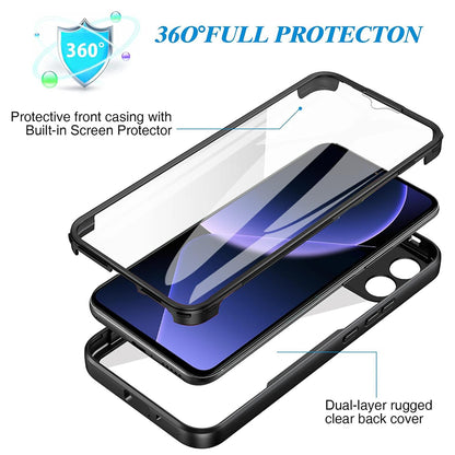 Custodia per Xiaomi 13T Pro / 13T, Techsuit, ColorVerse 360, Nera