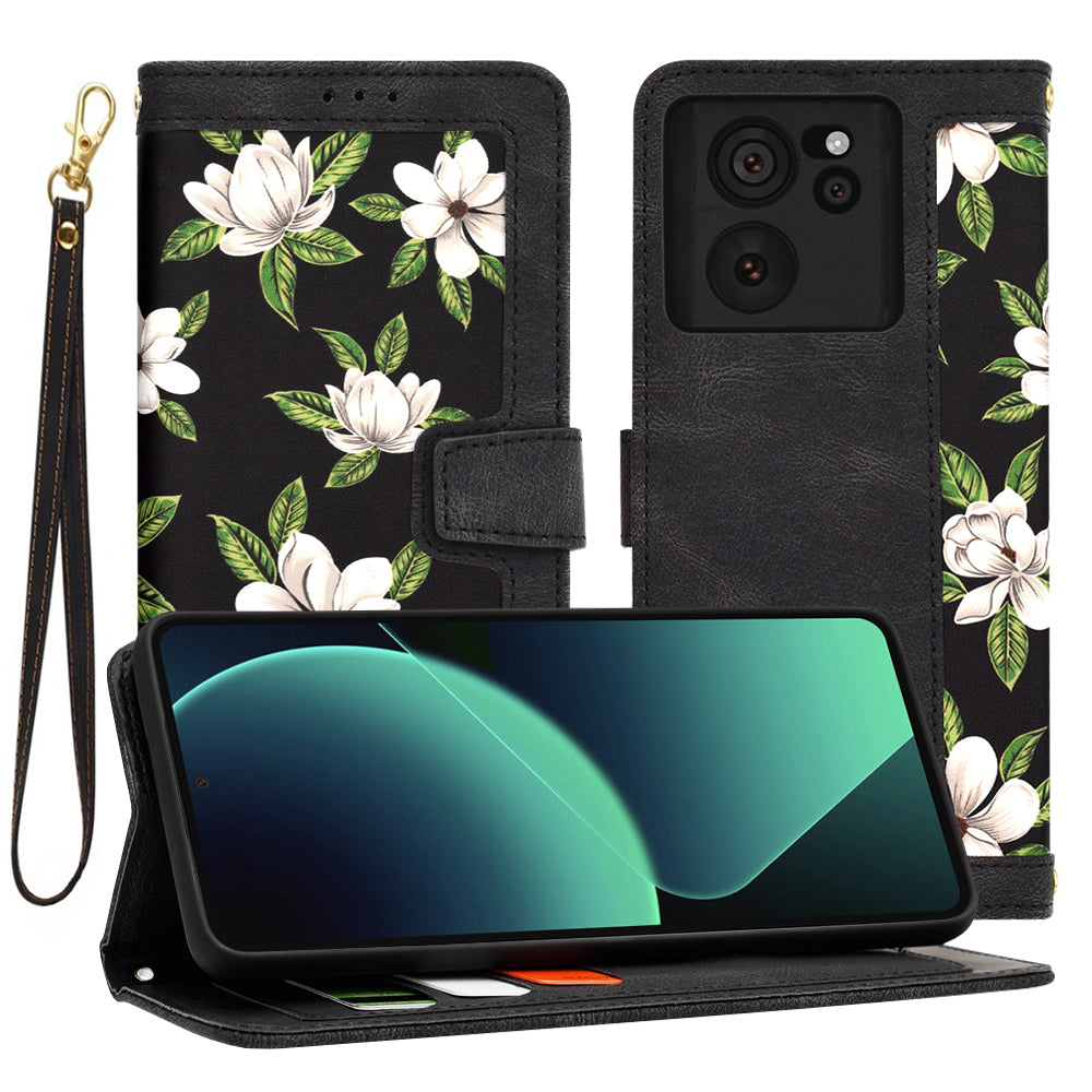 Custodia per Xiaomi 13T Pro / 13T, Techsuit, FlipCraft, Nera