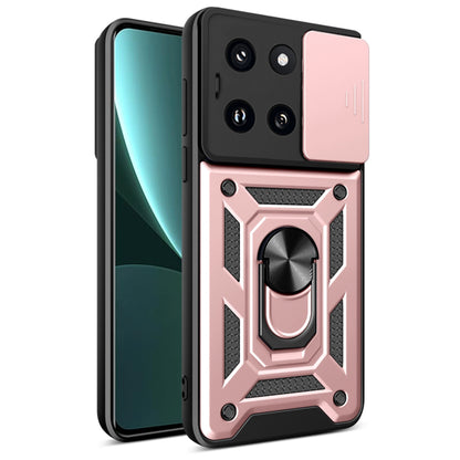 Custodia per Xiaomi 14, Techsuit, CamShield, Rosa