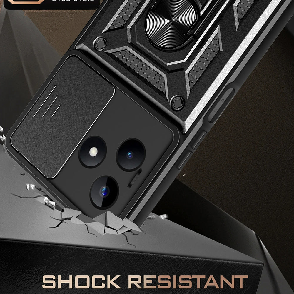 Custodia per Xiaomi 14, Techsuit, CamShield, Rosa