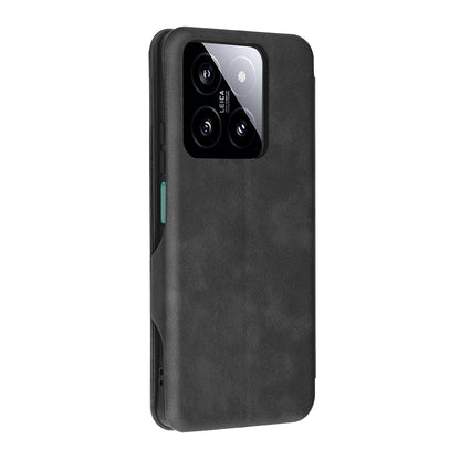 Custodia per Xiaomi 14, Techsuit, Safe Wallet Plus, Nera