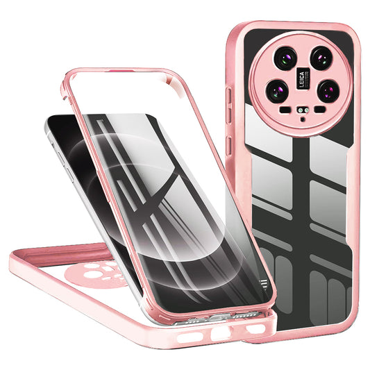 Custodia per Xiaomi 14 Ultra, Techsuit, ColorVerse 360, Rosa