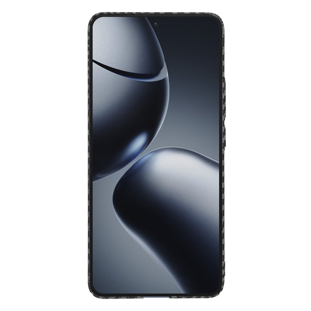 Case for Xiaomi 14T Pro, Techsuit, Carbonite FiberShell, Black