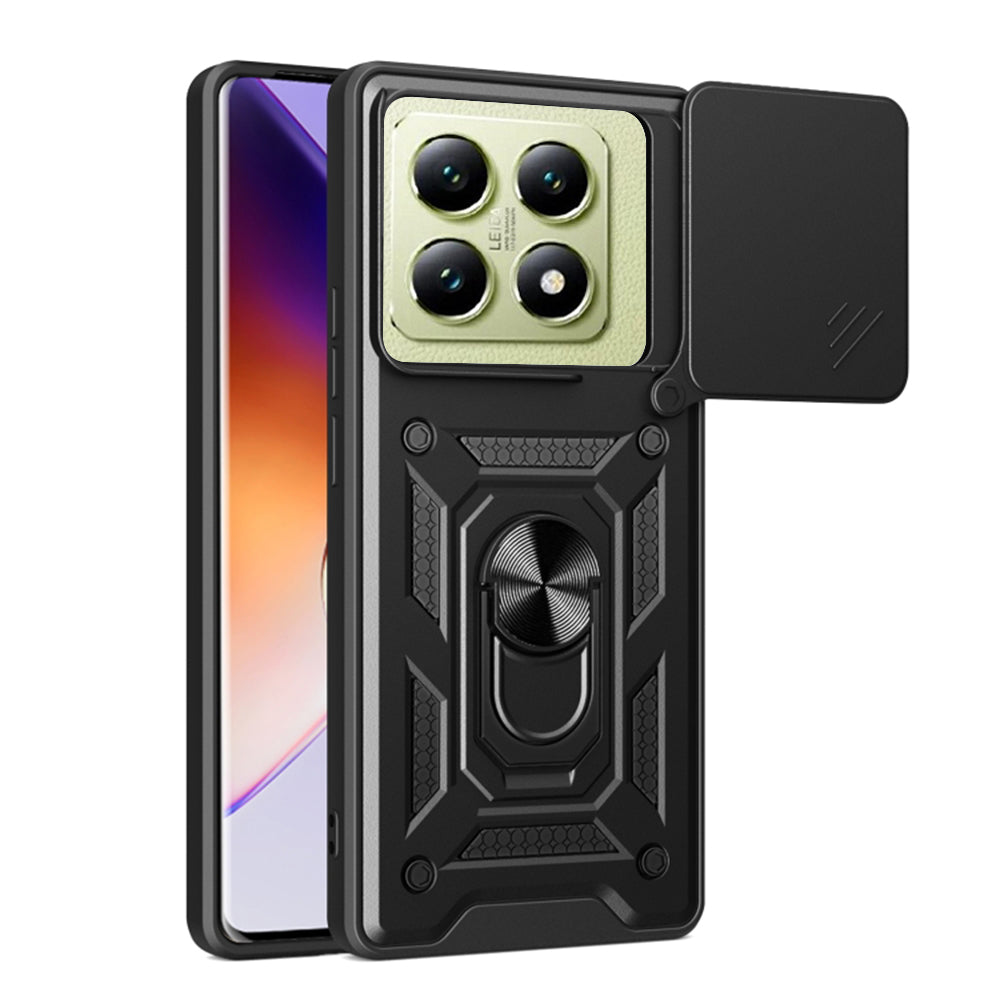 Custodia per Xiaomi 14T, Techsuit, CamShield, Nera