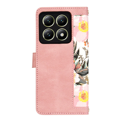 Custodia per Xiaomi 14T, Techsuit, FlipCraft, Rosa
