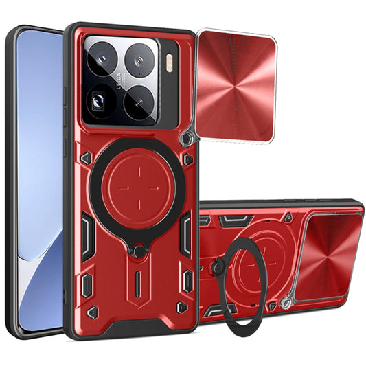 Custodia per Xiaomi 15 Pro, Techsuit, CamGuard Pro, Rossa