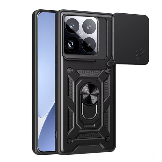 Custodia per Xiaomi 15 Pro, Techsuit, CamShield, Nera