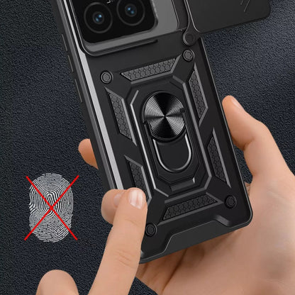 Custodia per Xiaomi 15 Pro, Techsuit, CamShield, Nera
