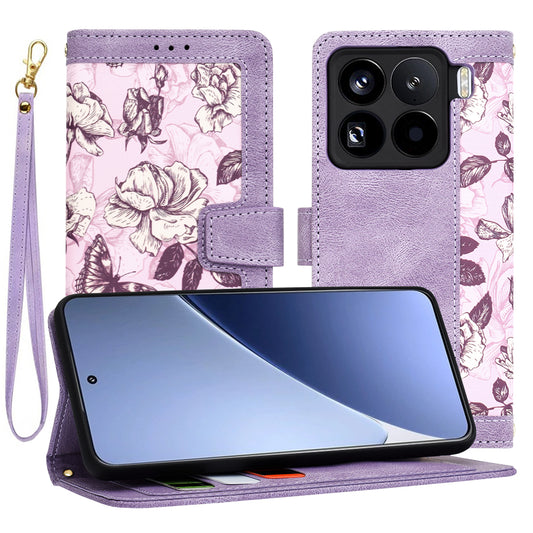 Custodia per Xiaomi 15 Pro, Techsuit, FlipCraft, Viola