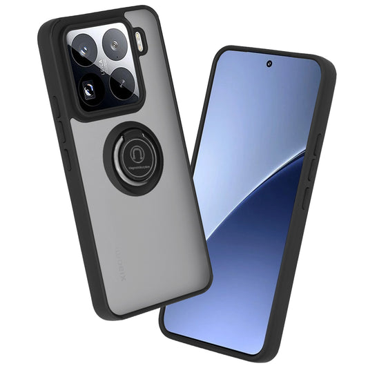 Custodia per Xiaomi 15 Pro, Techsuit, Glinth, Nera