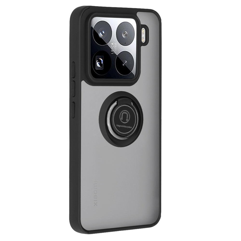 Custodia per Xiaomi 15 Pro, Techsuit, Glinth, Nera