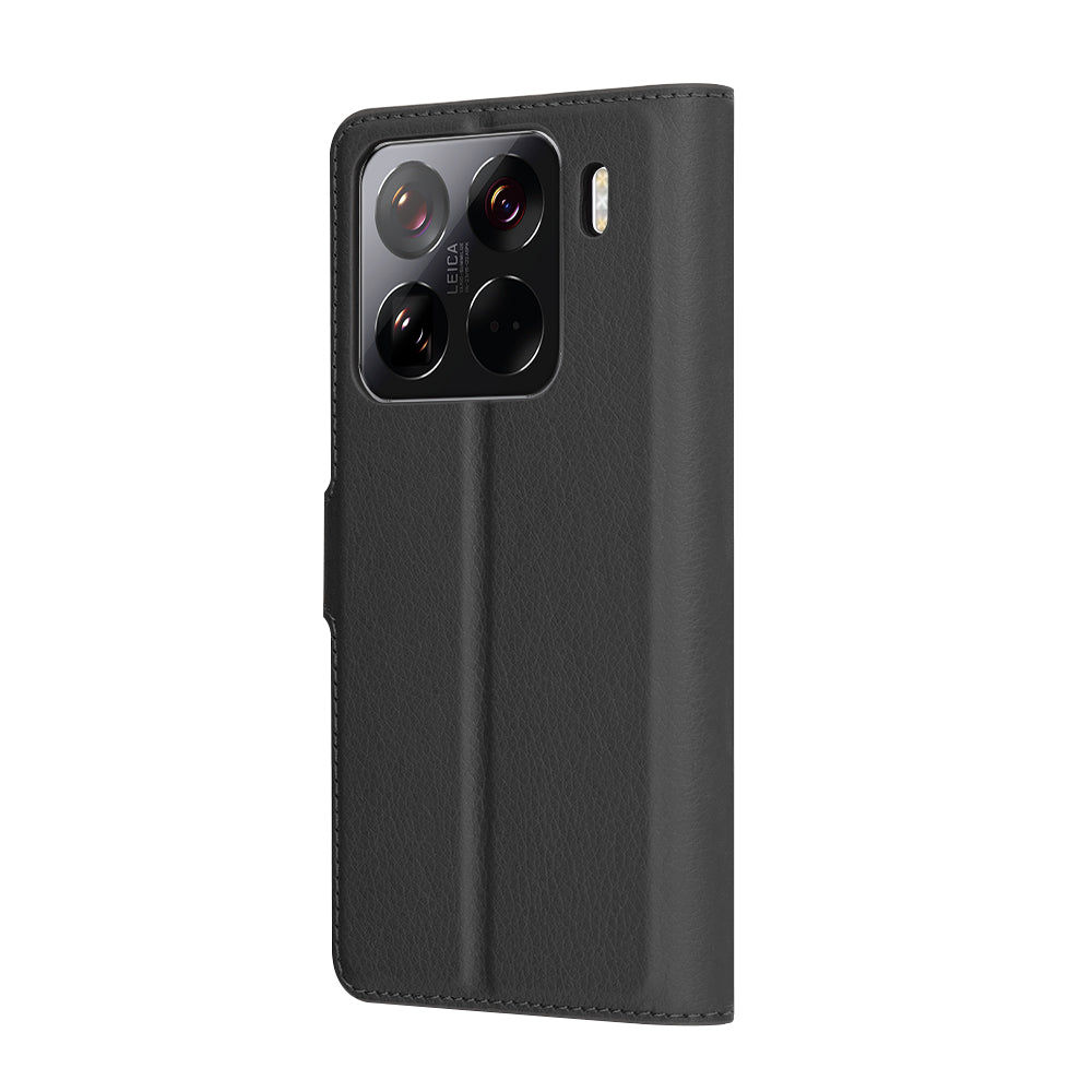Custodia per Xiaomi 15 Pro, Techsuit, Leather Folio, Nera