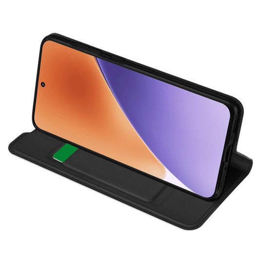 Case for Xiaomi 15, Techsuit, Magskin Book, Black
