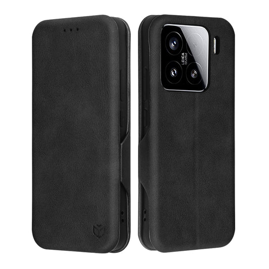 Case for Xiaomi 15, Techsuit, Safe Wallet Plus, Black