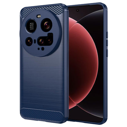 Custodia per Xiaomi 15 Ultra, Techsuit, Carbonio, Blu
