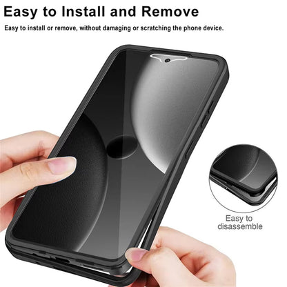 Custodia per Xiaomi 15 Ultra, Techsuit, ColorVerse 360, Nera