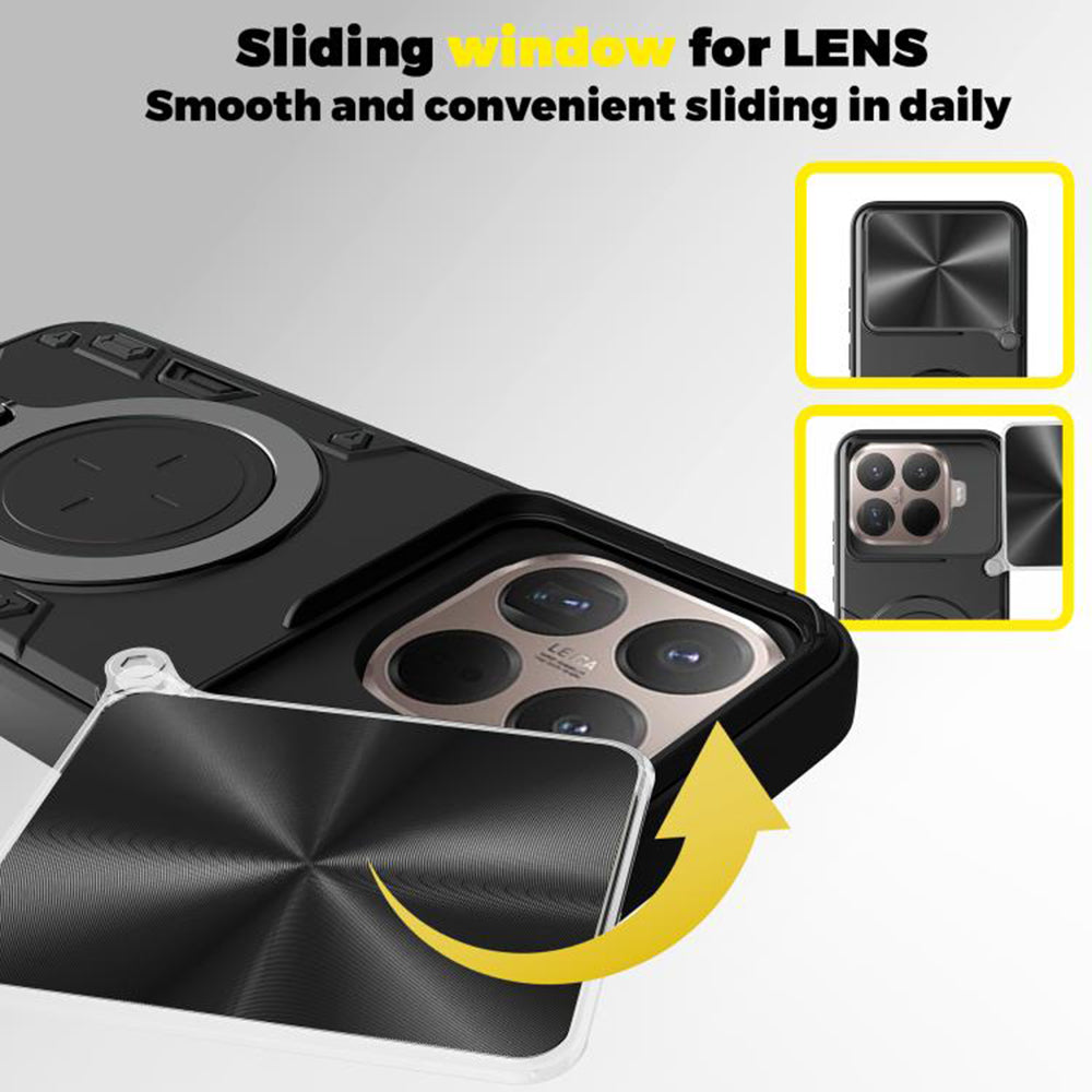 Custodia per Xiaomi 15T Pro, Techsuit, CamGuard Pro, Rosa