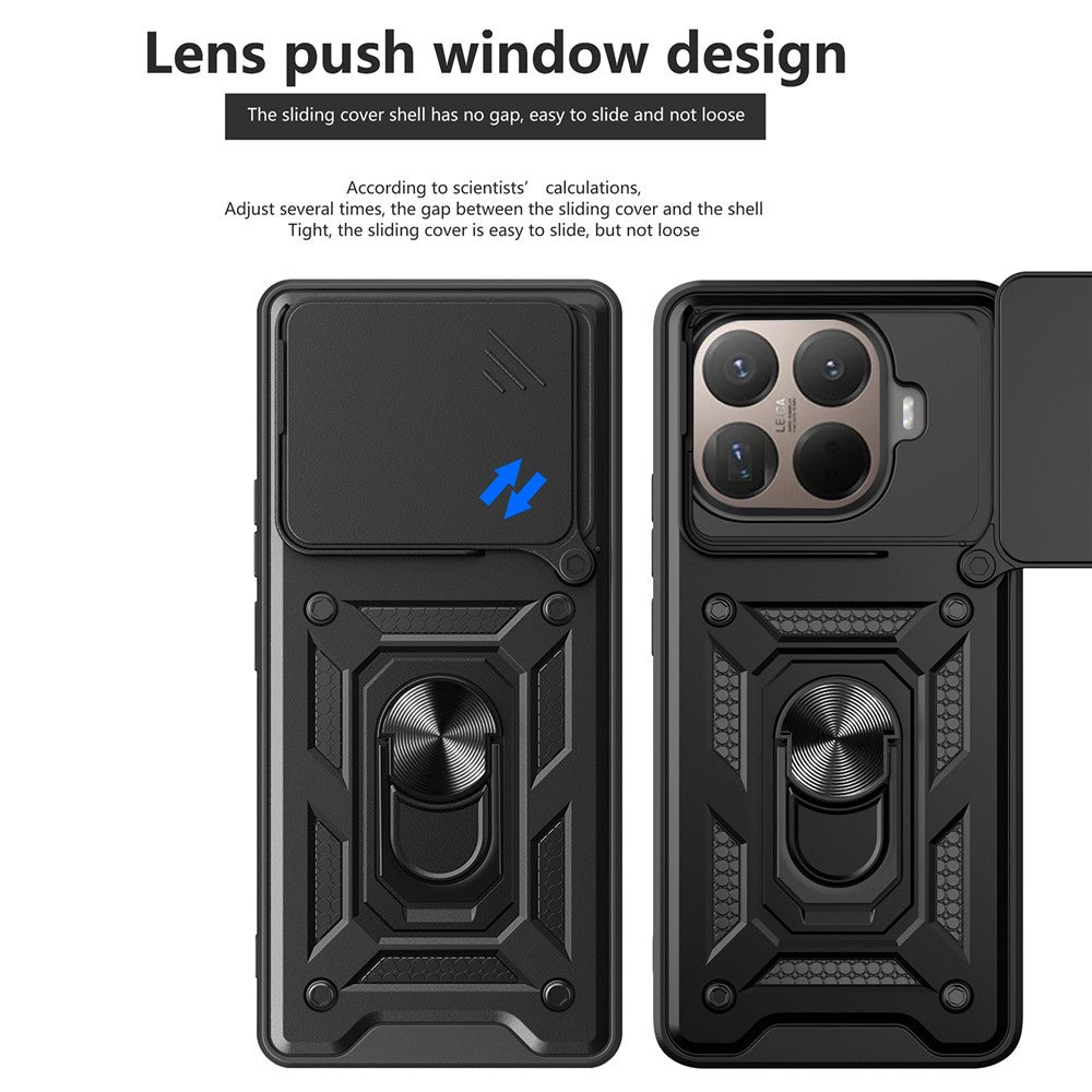 Custodia per Xiaomi 15T Pro, Techsuit, CamShield, Blu