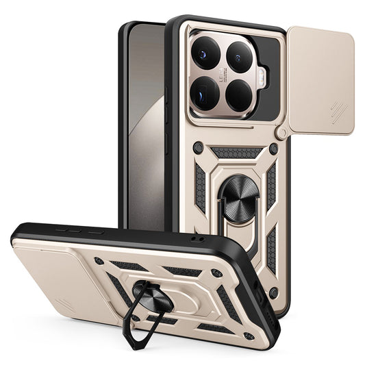 Custodia per Xiaomi 15T Pro, Techsuit, CamShield, Dorata