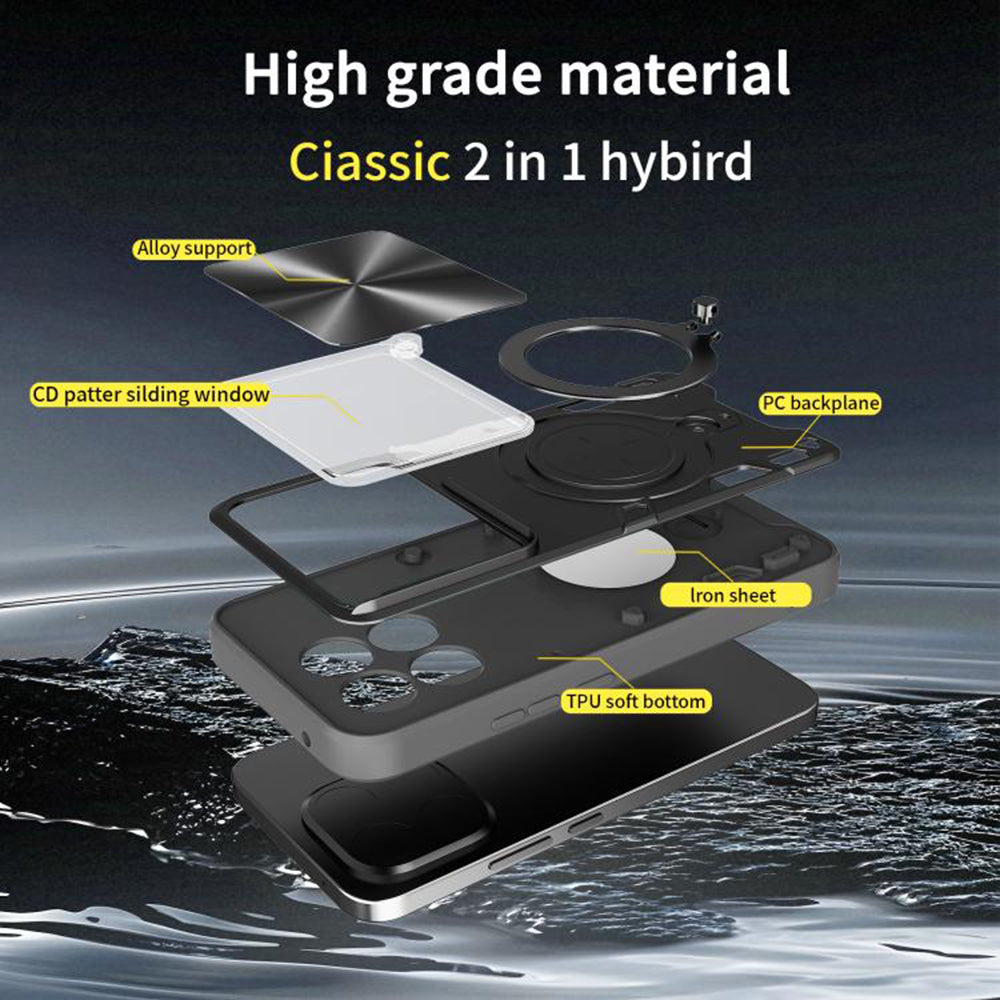 Custodia per Xiaomi 15T, Techsuit, CamGuard Pro, Blu