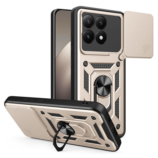 Case for Xiaomi 15T, Techsuit, CamShield, Gold