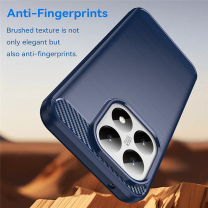 Custodia per Xiaomi 15T, Techsuit, Carbonio, Blu