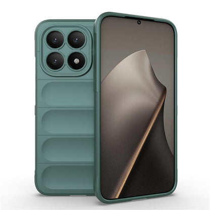 Custodia per Xiaomi 15T, Techsuit, Magic Shield, Verde