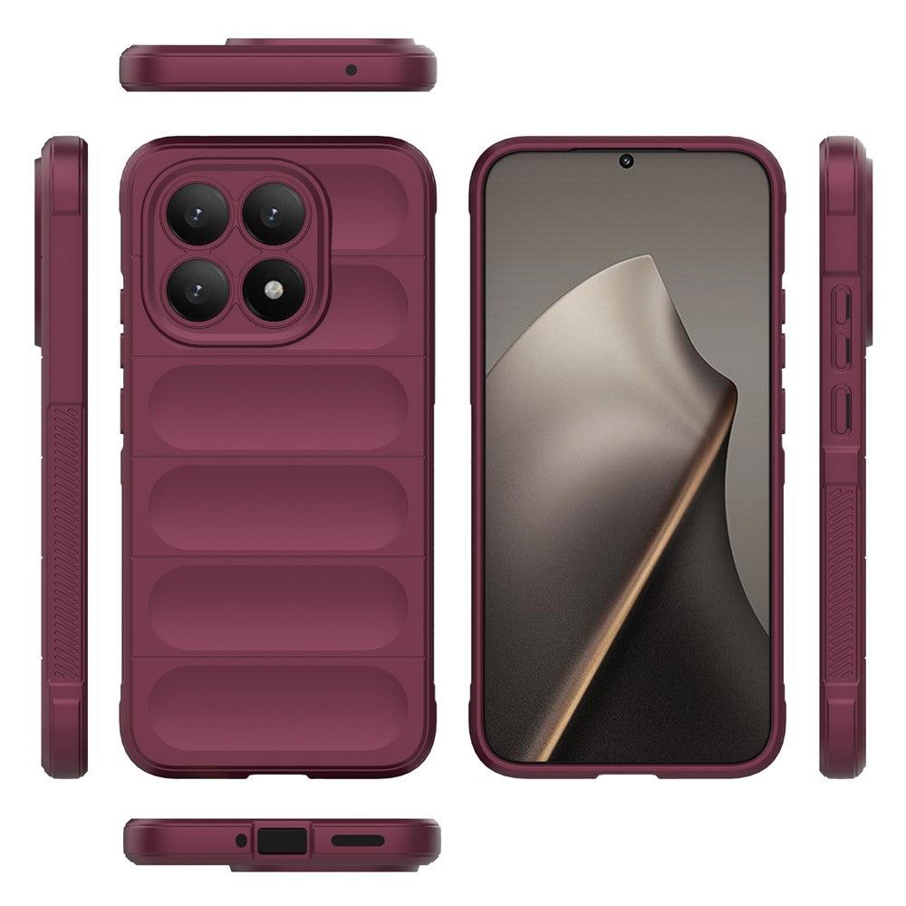 Custodia per Xiaomi 15T, Techsuit, Magic Shield, Ciliegia