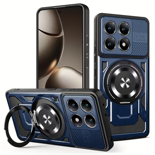 Custodia per Xiaomi 15T, Techsuit, RuggedCam, Blu