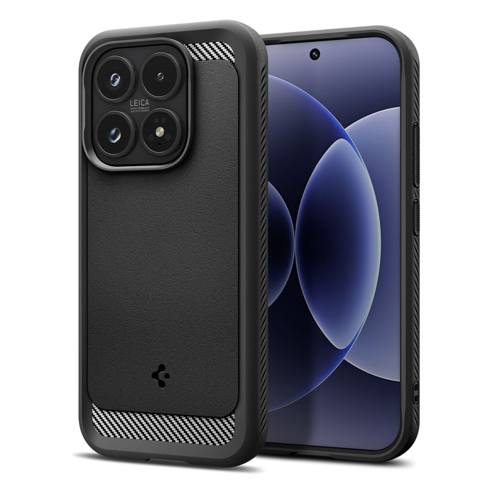 Case for Xiaomi 17, Spigen, Rugged Armor, Matte Black ACS10458
