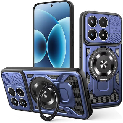 Custodia per Xiaomi 17, Techsuit, RuggedCam, Blu