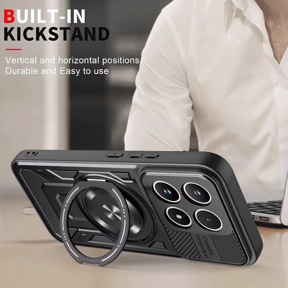 Custodia per Xiaomi 17, Techsuit, RuggedCam, Blu